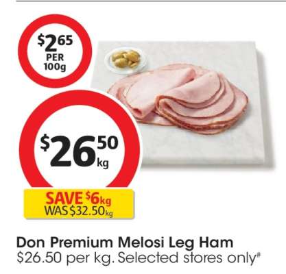 Don Premium Melosi Leg Ham