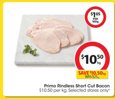 Primo Rindless Short Cut Bacon
