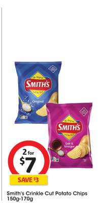 Smith's Crinkle Cut Potato Chips
