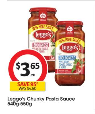 Leggo's Chunky Pasta Sauce
