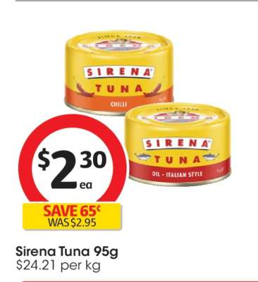 Sirena Tuna 95g