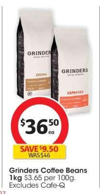 Grinders Coffee Beans 1kg