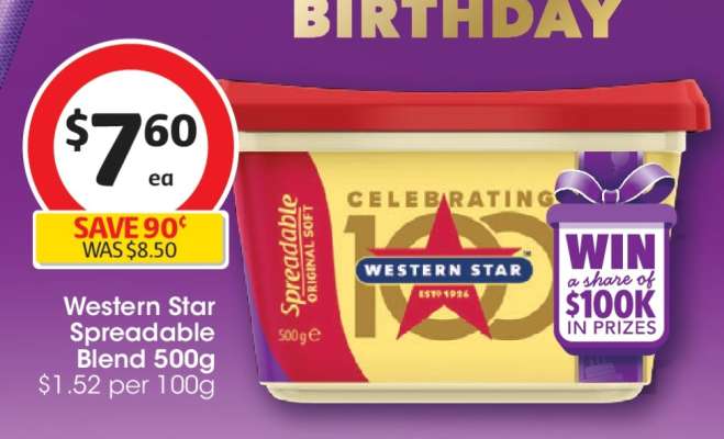 Western Star Spreadable Blend 500g