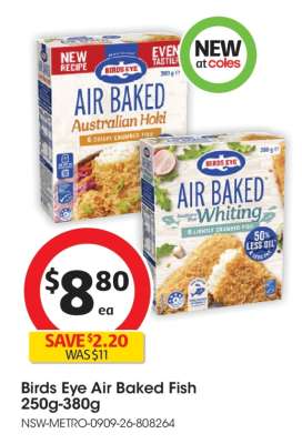 Birds Eye Air Baked Fish
