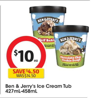 Ben & Jerry's Ice Cream Tub