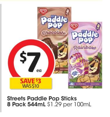 Streets Paddle Pop Sticks