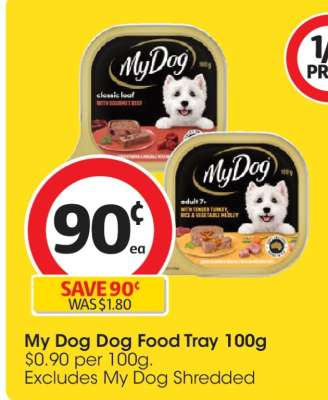 My Dog Dog Food Tray 100g