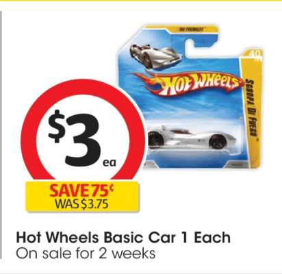 Hot Wheels Basic Car 1 Each