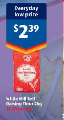 White Mill Self Raising Flour 2kg