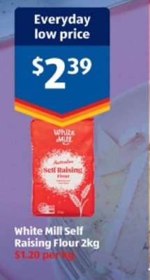 White Mill Self Raising Flour 2kg