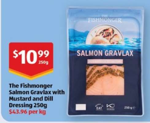 The Fishmonger Salmon Gravlax