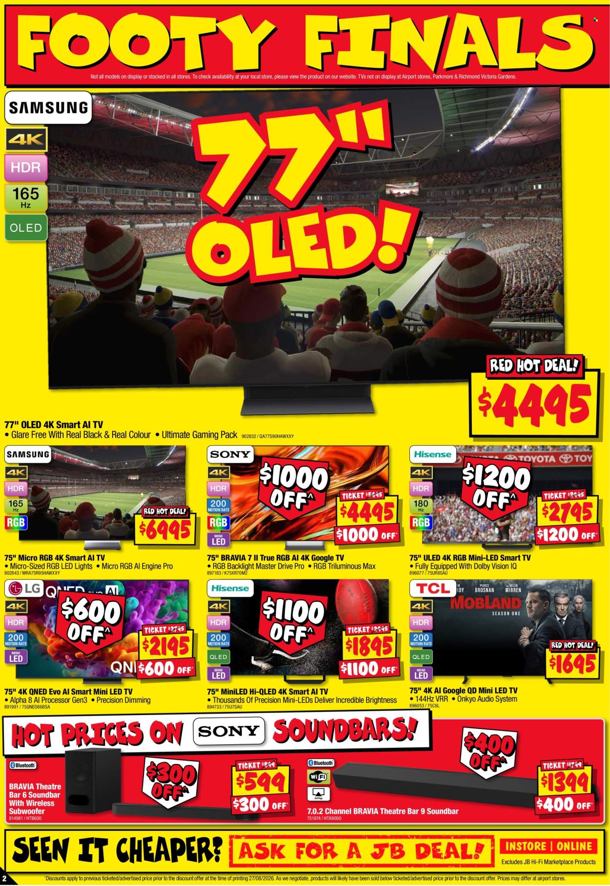 JB Hi-Fi catalogue - 10.9.2026 - 23.9.2026. Page 2