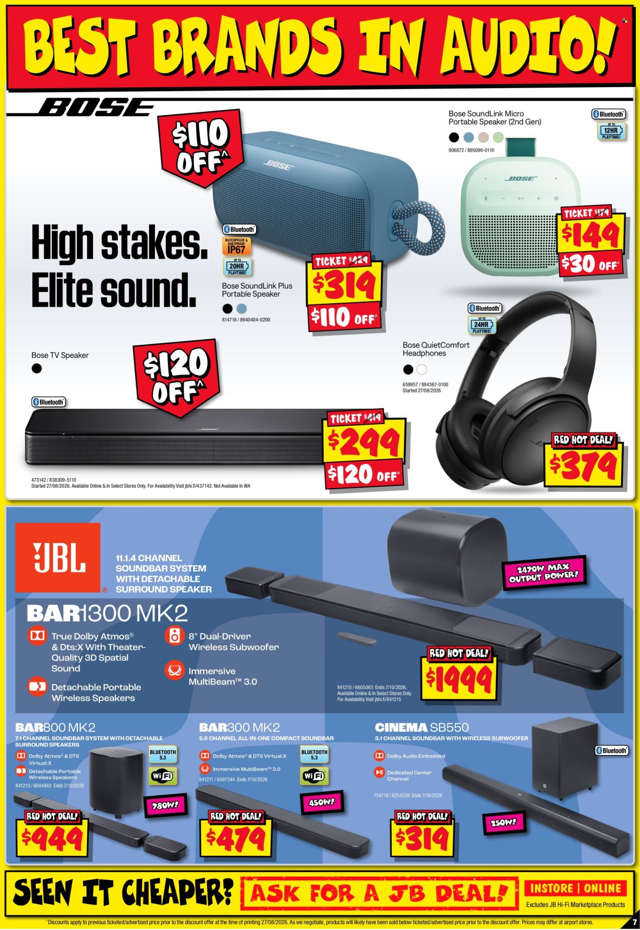 JB Hi-Fi catalogue - 10.9.2026 - 23.9.2026. Page 7