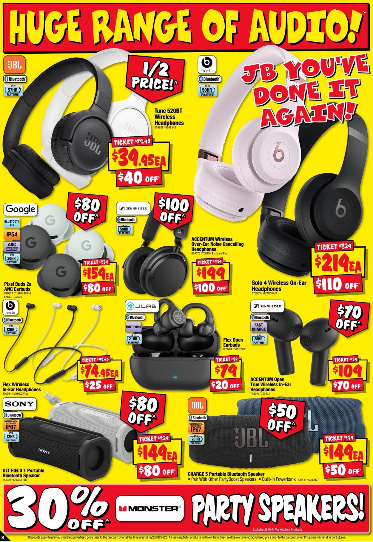 JB Hi-Fi catalogue - 10.9.2026 - 23.9.2026. Page 8