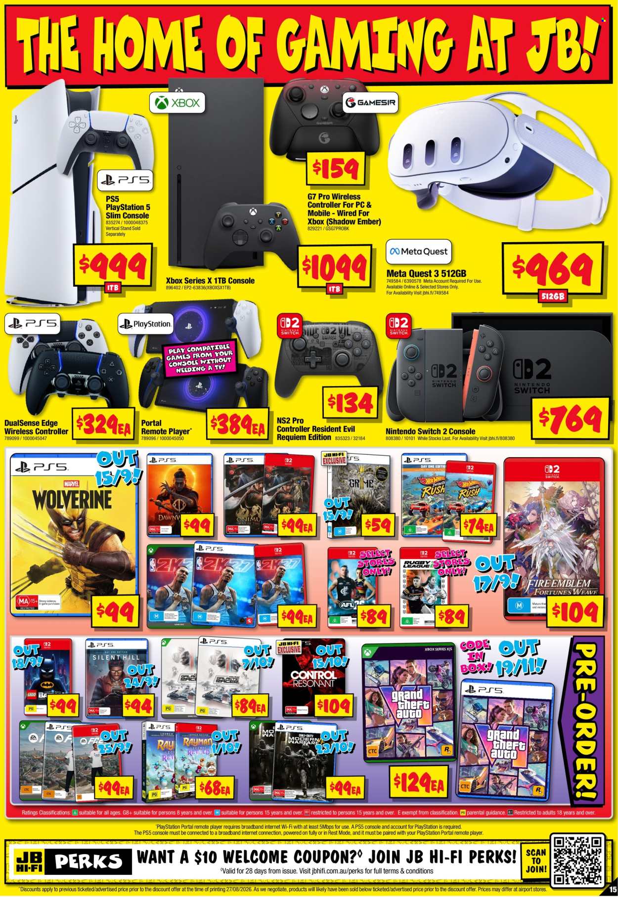 JB Hi-Fi catalogue - 10.9.2026 - 23.9.2026. Page 15