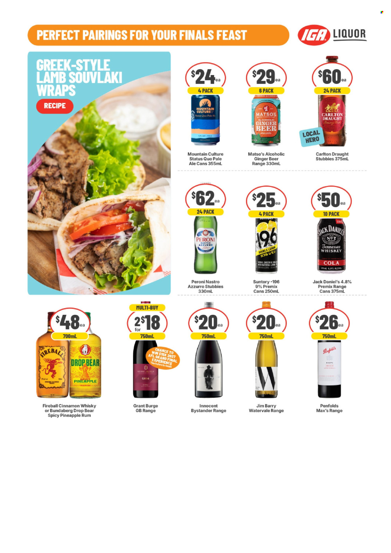 IGA LIQUOR catalogue - 23.9.2026 - 6.10.2026. Page 3