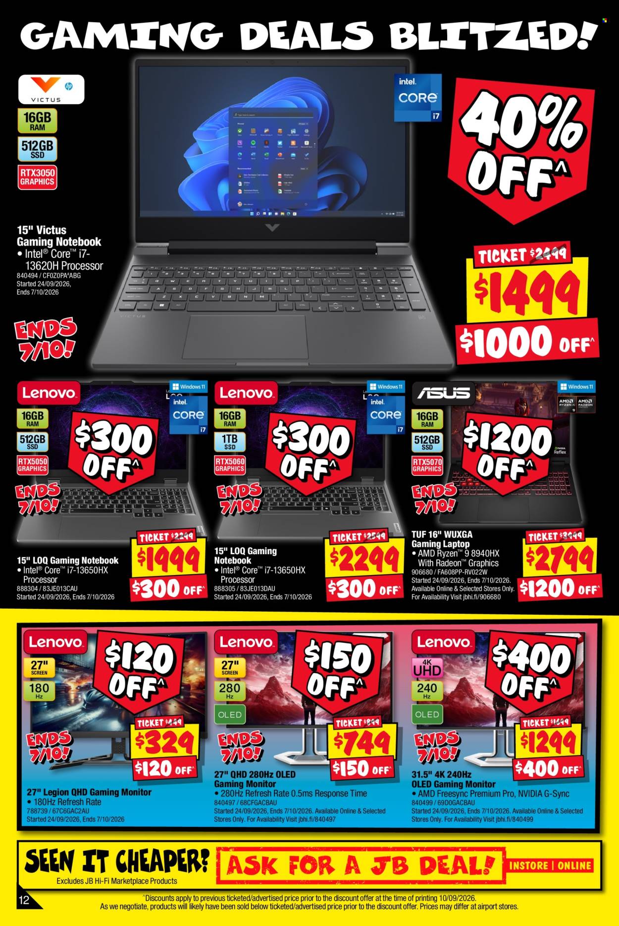 JB Hi-Fi catalogue - 24.9.2026 - 11.10.2026. Page 12