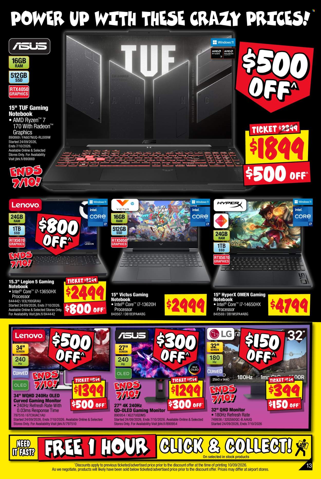 JB Hi-Fi catalogue - 24.9.2026 - 11.10.2026. Page 13