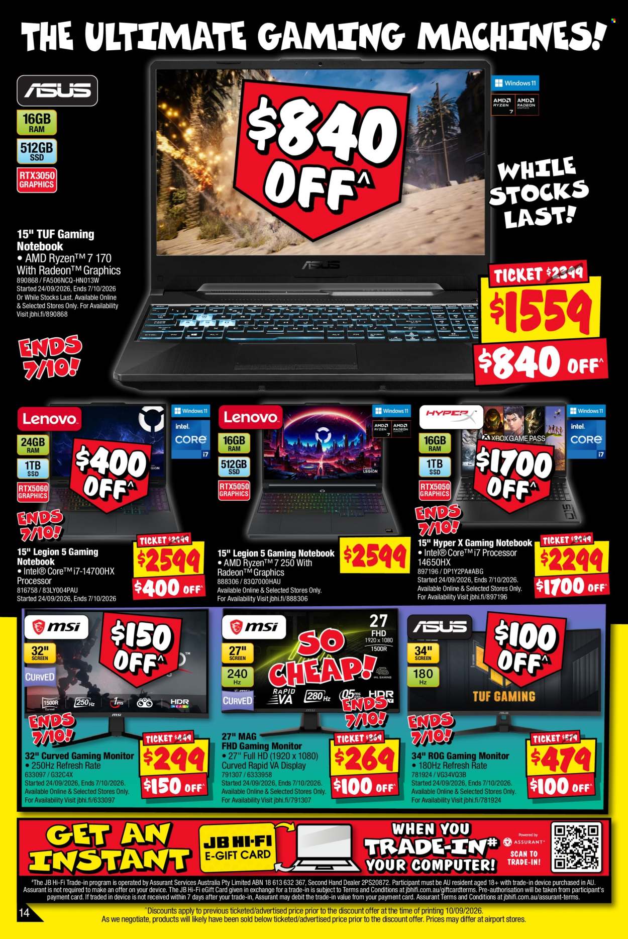 JB Hi-Fi catalogue - 24.9.2026 - 11.10.2026. Page 14