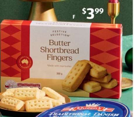 Butter Shortbread Fingers