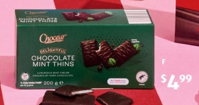 Choceur Chocolate Mint Thins