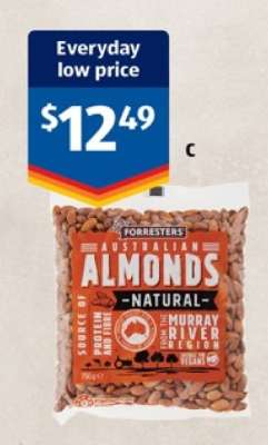 Forrester's Australian Almonds Natural