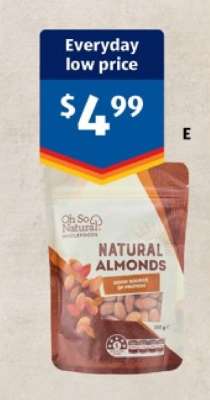 Oh So Natural Natural Almonds