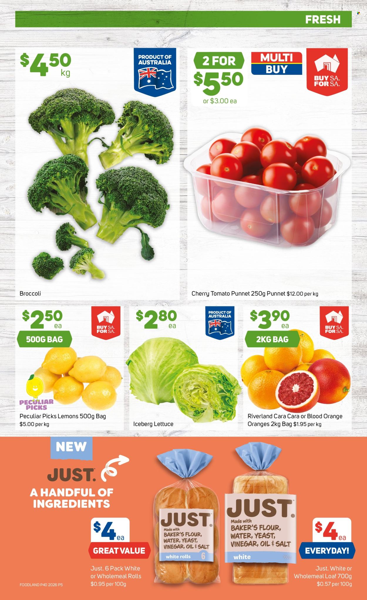 Foodland catalogue - 30.9.2026 - 6.10.2026. Page 5