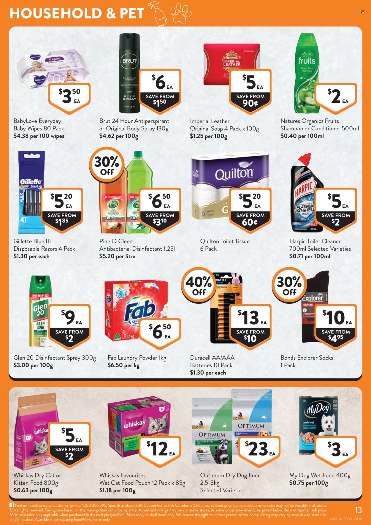Foodworks catalogue - 30.9.2026 - 6.10.2026. Page 13