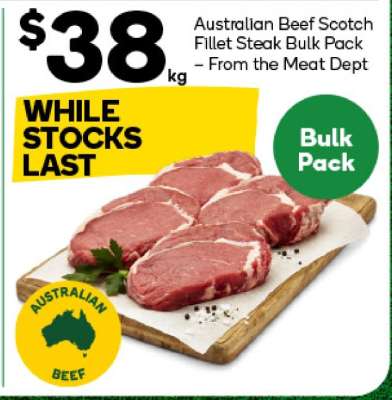 Australian Beef Scotch Fillet Steak Bulk Pack