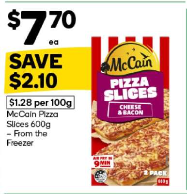 McCain Pizza Slices 600g
