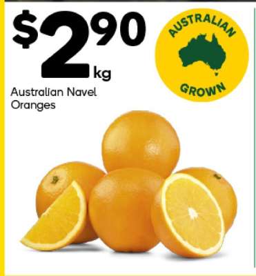 Australian Navel Oranges