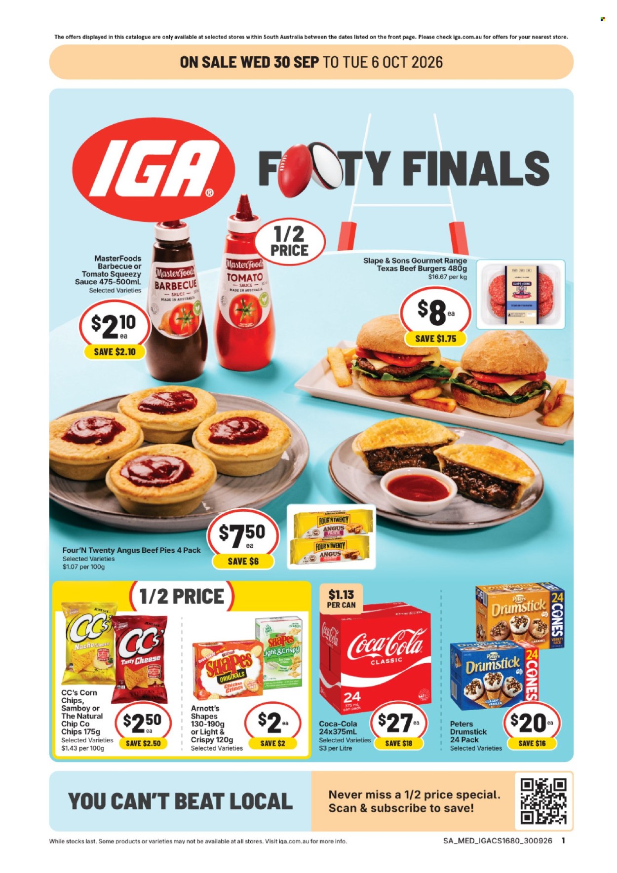 IGA catalogue - 30.9.2026 - 6.10.2026. Page 1