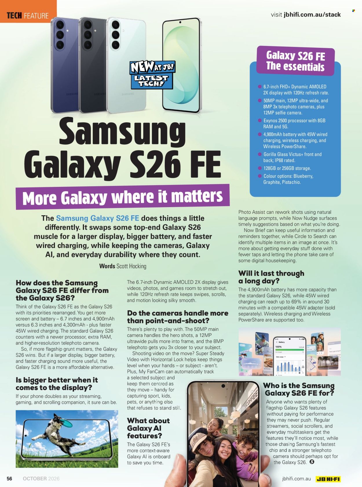 JB Hi-Fi catalogue - 1.10.2026 - 31.10.2026. Page 56