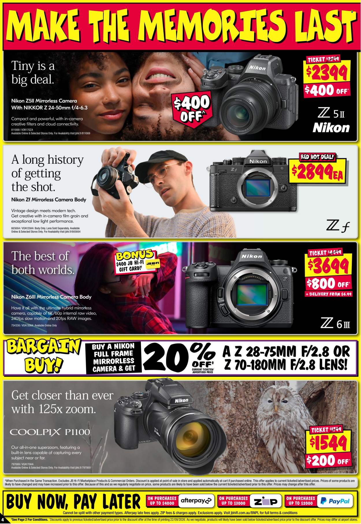 JB Hi-Fi catalogue - 1.10.2026 - 14.10.2026. Page 4