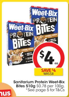 Sanitarium Protein Weet-Bix Bites 510g