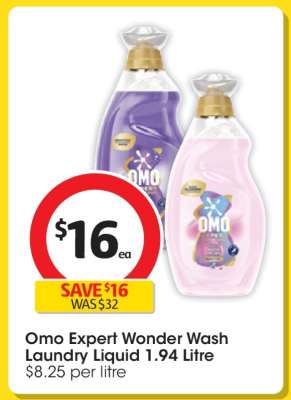 Omo Expert Wonder Wash Laundry Liquid 1.94 Litre