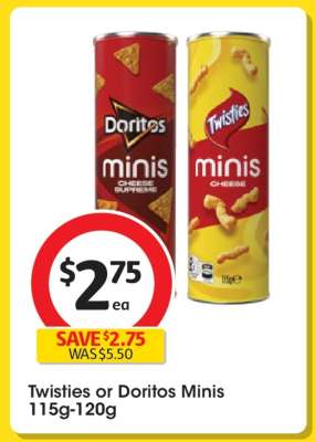 Twisties or Doritos Minis