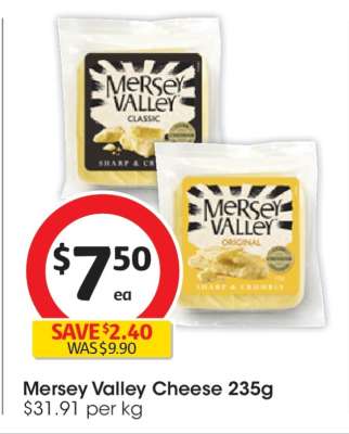 Mersey Valley Cheese 235g