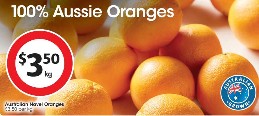 Australian Navel Oranges