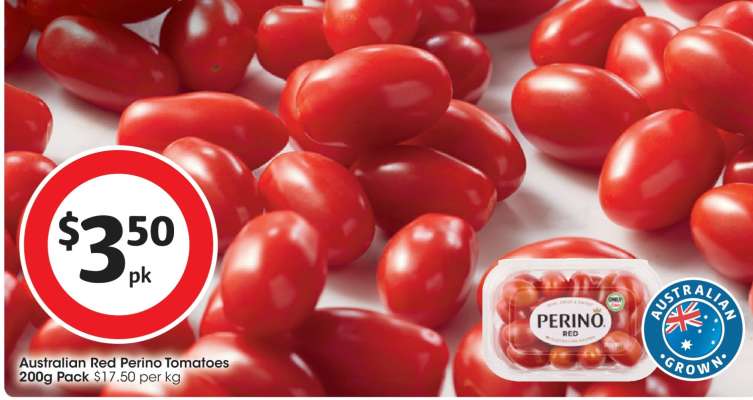 Australian Red Perino Tomatoes