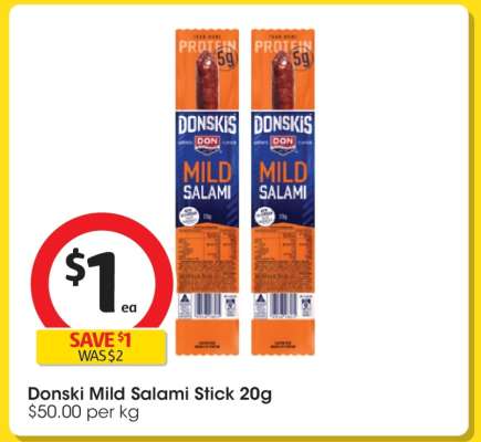 Donski Mild Salami Stick 20g