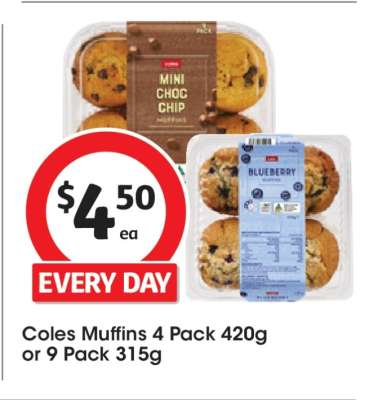 Coles Muffins