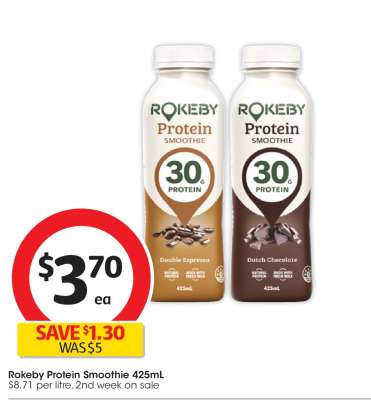 Rokeby Protein Smoothie 425mL