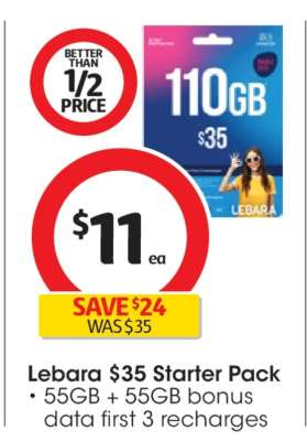 Lebara $35 Starter Pack