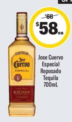 Jose Cuervo Especial Reposado Tequila 700mL