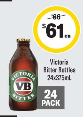 Victoria Bitter Bottles