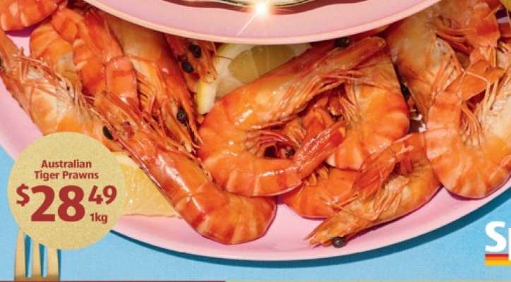 Australian Tiger Prawns