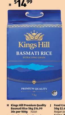 Kings Hill Premium Quality Basmati Rice