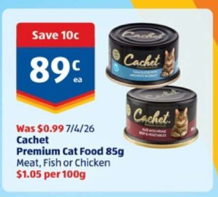 Cachet Premium Cat Food 85g